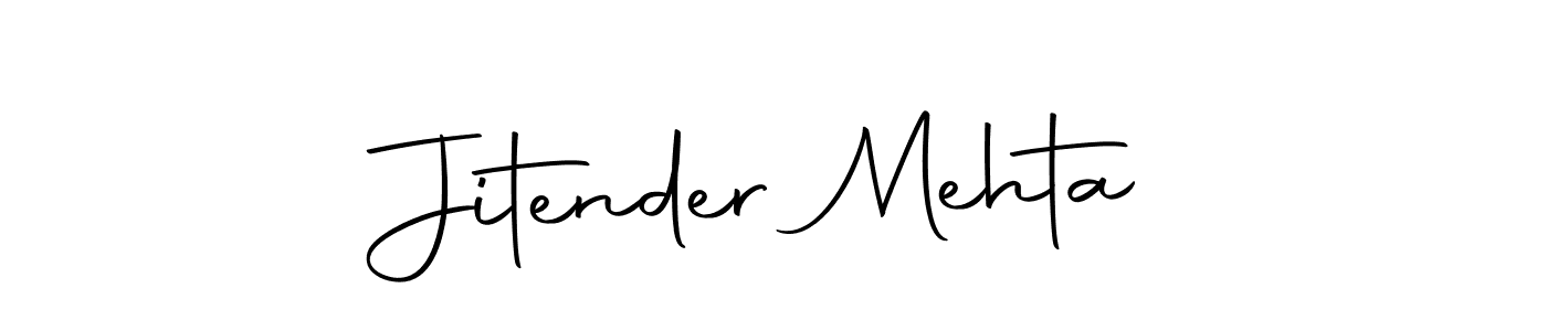 Also we have Jitender Mehta name is the best signature style. Create professional handwritten signature collection using Autography-DOLnW autograph style. Jitender Mehta signature style 10 images and pictures png