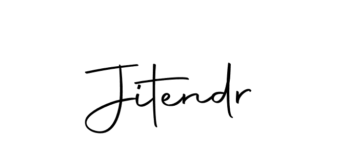 The best way (Autography-DOLnW) to make a short signature is to pick only two or three words in your name. The name Jitendr include a total of six letters. For converting this name. Jitendr signature style 10 images and pictures png