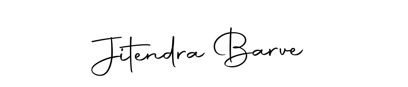 Make a beautiful signature design for name Jitendra Barve. Use this online signature maker to create a handwritten signature for free. Jitendra Barve signature style 10 images and pictures png