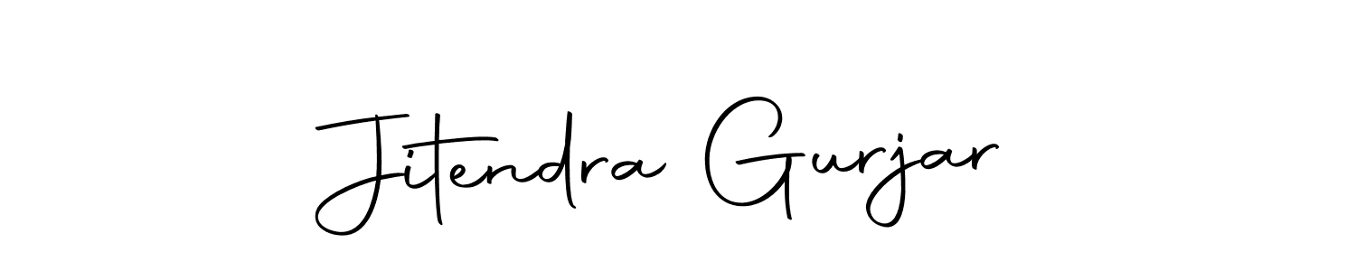 You should practise on your own different ways (Autography-DOLnW) to write your name (Jitendra Gurjar) in signature. don't let someone else do it for you. Jitendra Gurjar signature style 10 images and pictures png