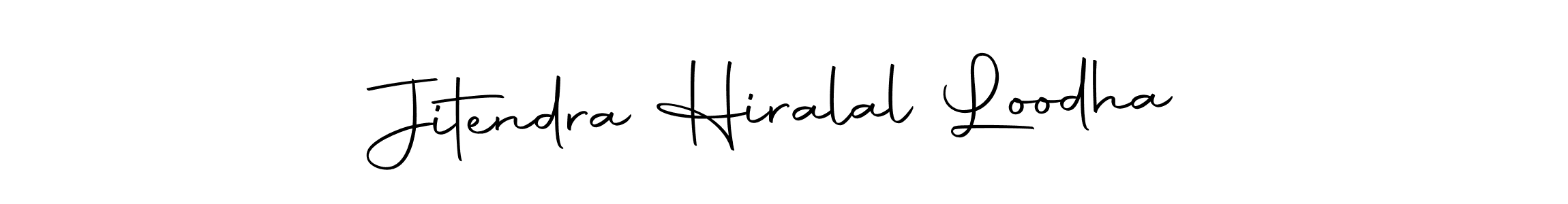 You should practise on your own different ways (Autography-DOLnW) to write your name (Jitendra Hiralal Loodha) in signature. don't let someone else do it for you. Jitendra Hiralal Loodha signature style 10 images and pictures png