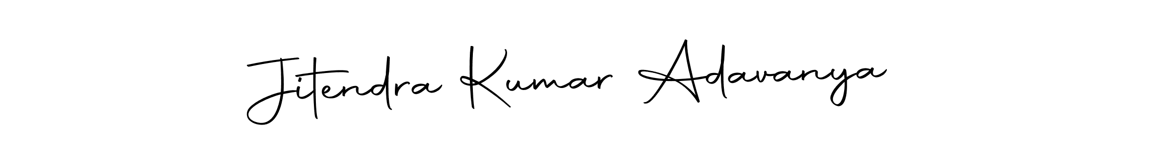 Make a beautiful signature design for name Jitendra Kumar Adavanya. With this signature (Autography-DOLnW) style, you can create a handwritten signature for free. Jitendra Kumar Adavanya signature style 10 images and pictures png