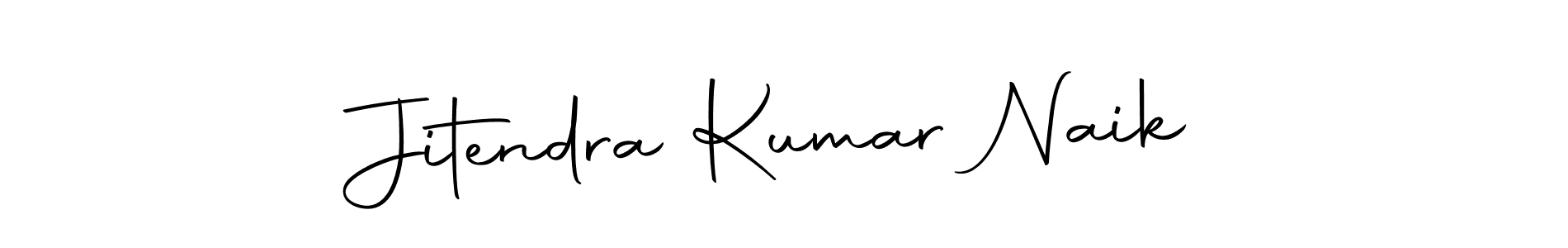 The best way (Autography-DOLnW) to make a short signature is to pick only two or three words in your name. The name Jitendra Kumar Naik include a total of six letters. For converting this name. Jitendra Kumar Naik signature style 10 images and pictures png