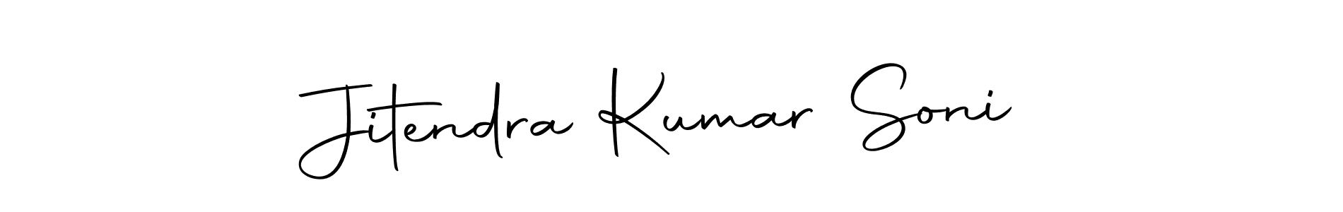 Design your own signature with our free online signature maker. With this signature software, you can create a handwritten (Autography-DOLnW) signature for name Jitendra Kumar Soni. Jitendra Kumar Soni signature style 10 images and pictures png