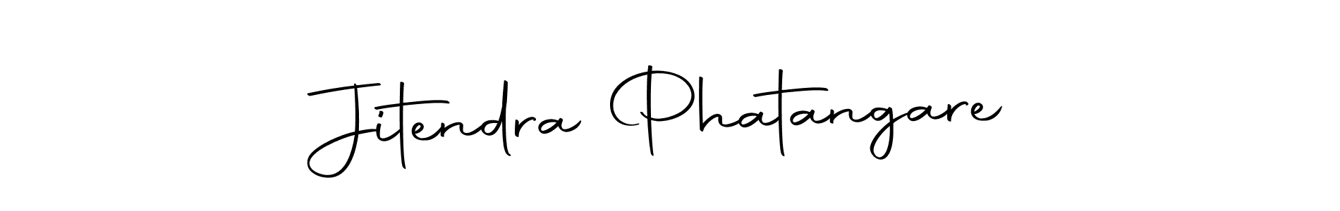 How to make Jitendra Phatangare signature? Autography-DOLnW is a professional autograph style. Create handwritten signature for Jitendra Phatangare name. Jitendra Phatangare signature style 10 images and pictures png