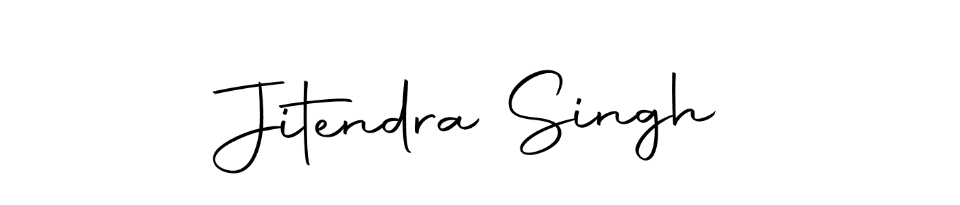 Design your own signature with our free online signature maker. With this signature software, you can create a handwritten (Autography-DOLnW) signature for name Jitendra Singh. Jitendra Singh signature style 10 images and pictures png