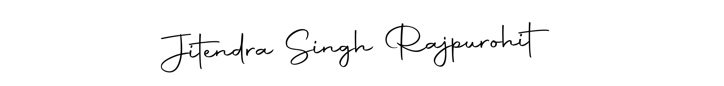 Make a beautiful signature design for name Jitendra Singh Rajpurohit. With this signature (Autography-DOLnW) style, you can create a handwritten signature for free. Jitendra Singh Rajpurohit signature style 10 images and pictures png