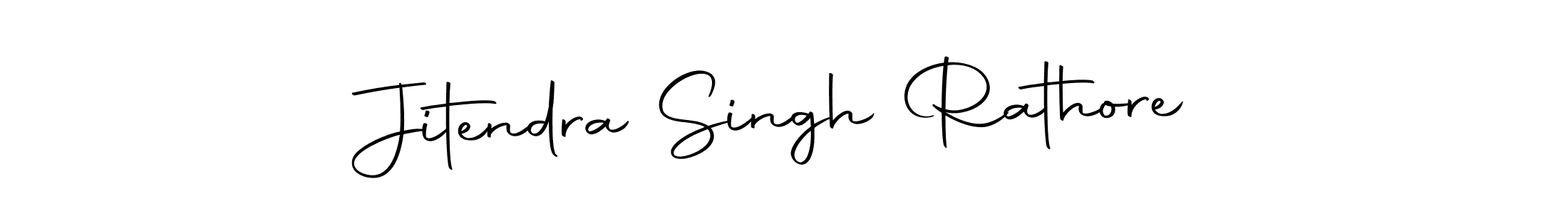 How to make Jitendra Singh Rathore name signature. Use Autography-DOLnW style for creating short signs online. This is the latest handwritten sign. Jitendra Singh Rathore signature style 10 images and pictures png