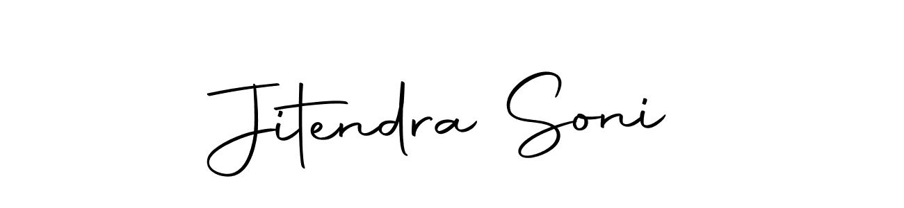 Make a beautiful signature design for name Jitendra Soni. Use this online signature maker to create a handwritten signature for free. Jitendra Soni signature style 10 images and pictures png