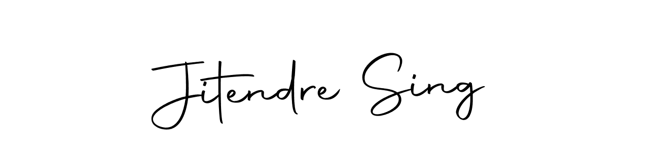 You should practise on your own different ways (Autography-DOLnW) to write your name (Jitendre Sing) in signature. don't let someone else do it for you. Jitendre Sing signature style 10 images and pictures png