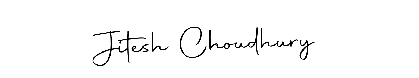 Also we have Jitesh Choudhury name is the best signature style. Create professional handwritten signature collection using Autography-DOLnW autograph style. Jitesh Choudhury signature style 10 images and pictures png