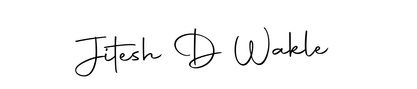 You can use this online signature creator to create a handwritten signature for the name Jitesh D Wakle. This is the best online autograph maker. Jitesh D Wakle signature style 10 images and pictures png