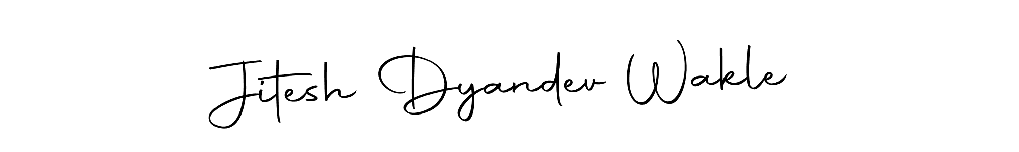 Create a beautiful signature design for name Jitesh Dyandev Wakle. With this signature (Autography-DOLnW) fonts, you can make a handwritten signature for free. Jitesh Dyandev Wakle signature style 10 images and pictures png