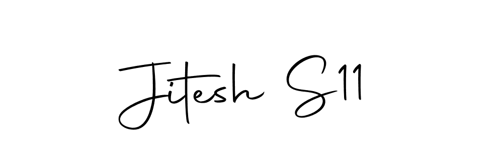 Also we have Jitesh S11 name is the best signature style. Create professional handwritten signature collection using Autography-DOLnW autograph style. Jitesh S11 signature style 10 images and pictures png