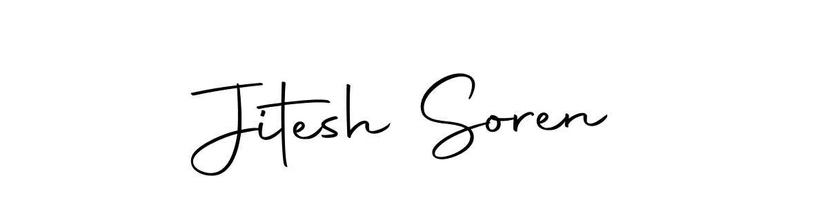 How to make Jitesh Soren signature? Autography-DOLnW is a professional autograph style. Create handwritten signature for Jitesh Soren name. Jitesh Soren signature style 10 images and pictures png