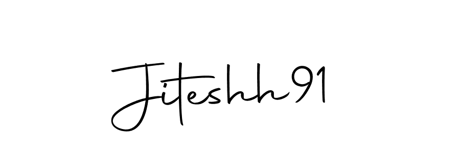 Similarly Autography-DOLnW is the best handwritten signature design. Signature creator online .You can use it as an online autograph creator for name Jiteshh91. Jiteshh91 signature style 10 images and pictures png