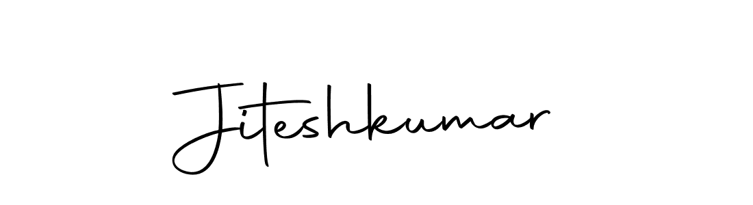 Use a signature maker to create a handwritten signature online. With this signature software, you can design (Autography-DOLnW) your own signature for name Jiteshkumar. Jiteshkumar signature style 10 images and pictures png