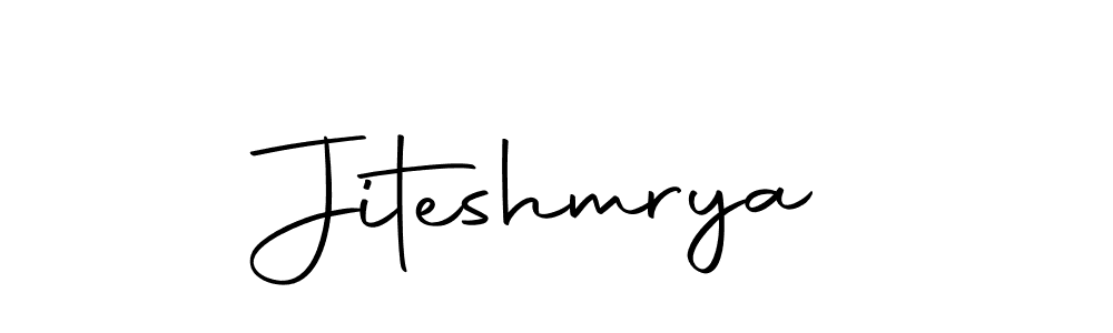 Make a beautiful signature design for name Jiteshmrya. With this signature (Autography-DOLnW) style, you can create a handwritten signature for free. Jiteshmrya signature style 10 images and pictures png