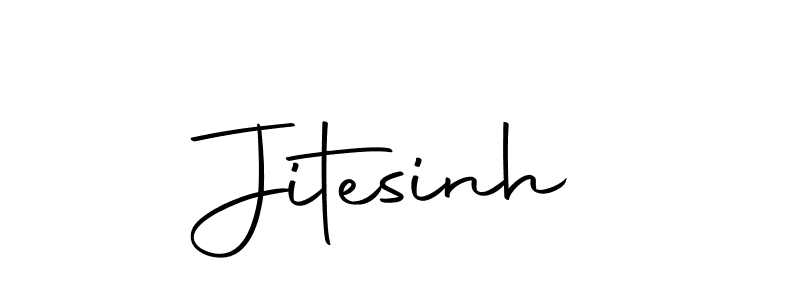 Make a beautiful signature design for name Jitesinh. With this signature (Autography-DOLnW) style, you can create a handwritten signature for free. Jitesinh signature style 10 images and pictures png