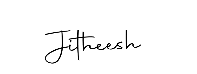 Similarly Autography-DOLnW is the best handwritten signature design. Signature creator online .You can use it as an online autograph creator for name Jitheesh. Jitheesh signature style 10 images and pictures png