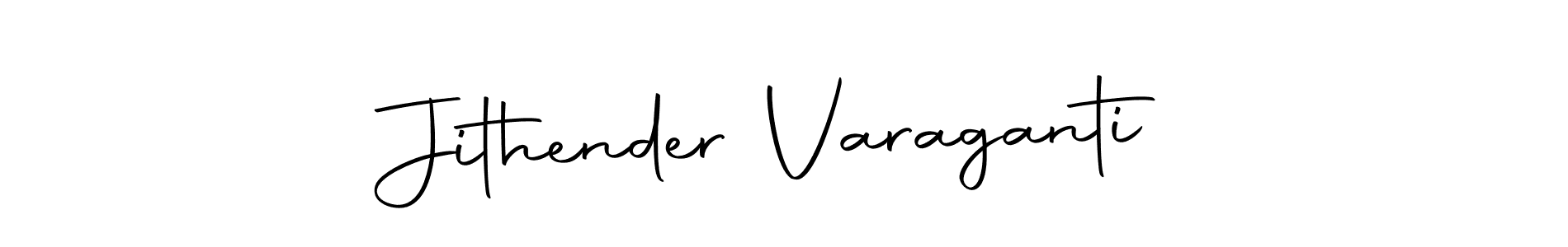 You should practise on your own different ways (Autography-DOLnW) to write your name (Jithender Varaganti) in signature. don't let someone else do it for you. Jithender Varaganti signature style 10 images and pictures png