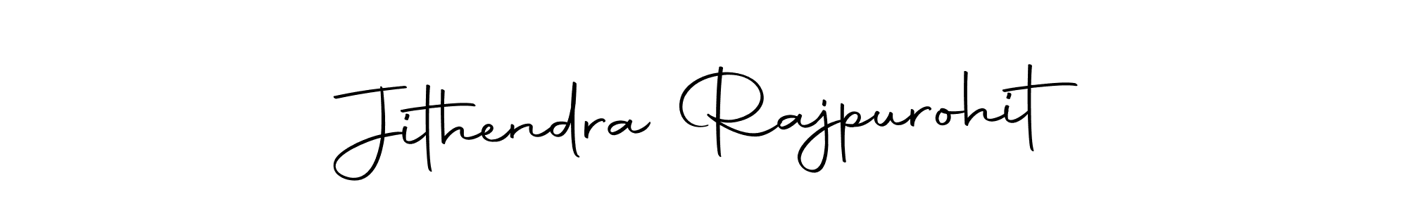 You should practise on your own different ways (Autography-DOLnW) to write your name (Jithendra Rajpurohit) in signature. don't let someone else do it for you. Jithendra Rajpurohit signature style 10 images and pictures png