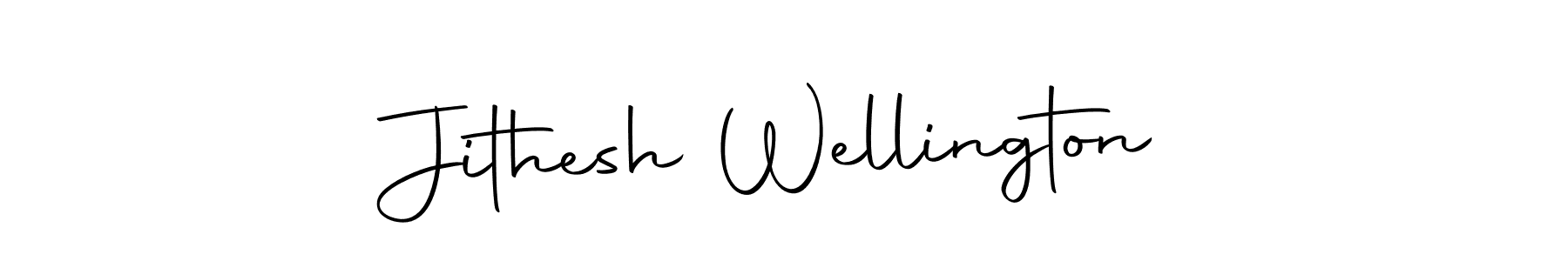 You should practise on your own different ways (Autography-DOLnW) to write your name (Jithesh Wellington) in signature. don't let someone else do it for you. Jithesh Wellington signature style 10 images and pictures png