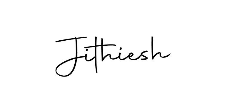 Use a signature maker to create a handwritten signature online. With this signature software, you can design (Autography-DOLnW) your own signature for name Jithiesh. Jithiesh signature style 10 images and pictures png