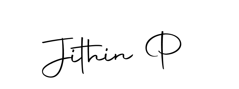 How to make Jithin P name signature. Use Autography-DOLnW style for creating short signs online. This is the latest handwritten sign. Jithin P signature style 10 images and pictures png