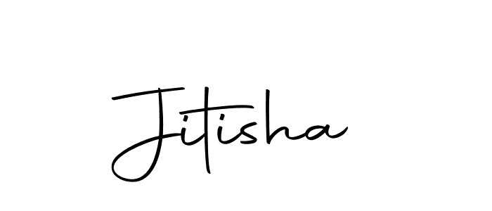 Also we have Jitisha name is the best signature style. Create professional handwritten signature collection using Autography-DOLnW autograph style. Jitisha signature style 10 images and pictures png