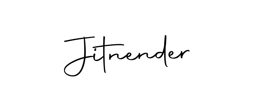 You should practise on your own different ways (Autography-DOLnW) to write your name (Jitnender) in signature. don't let someone else do it for you. Jitnender signature style 10 images and pictures png