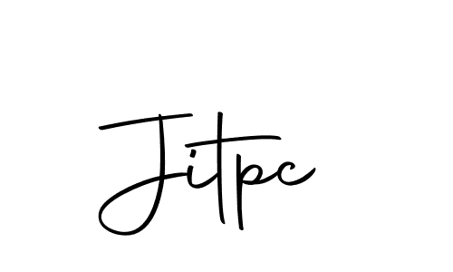 Design your own signature with our free online signature maker. With this signature software, you can create a handwritten (Autography-DOLnW) signature for name Jitpc. Jitpc signature style 10 images and pictures png