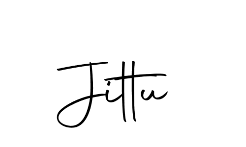 Create a beautiful signature design for name Jittu. With this signature (Autography-DOLnW) fonts, you can make a handwritten signature for free. Jittu signature style 10 images and pictures png