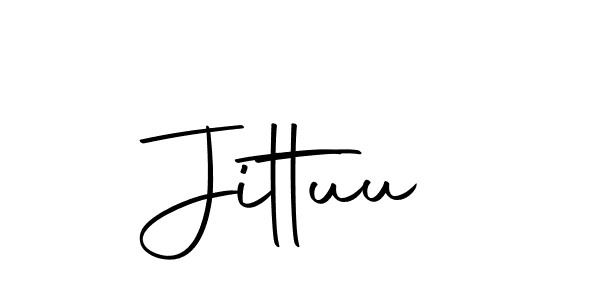 Similarly Autography-DOLnW is the best handwritten signature design. Signature creator online .You can use it as an online autograph creator for name Jittuu. Jittuu signature style 10 images and pictures png
