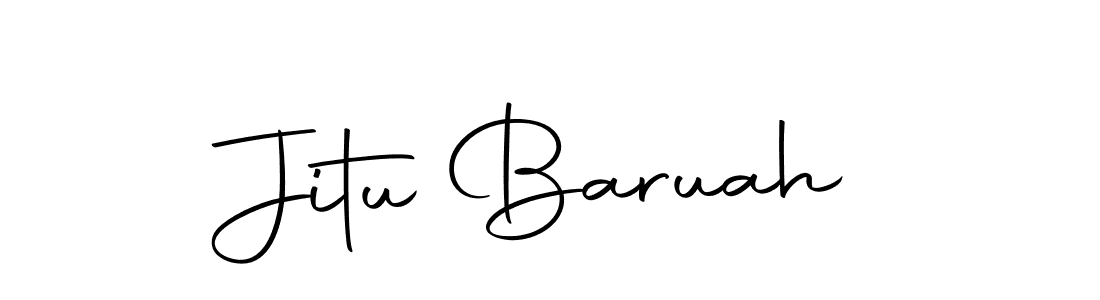 Also we have Jitu Baruah name is the best signature style. Create professional handwritten signature collection using Autography-DOLnW autograph style. Jitu Baruah signature style 10 images and pictures png