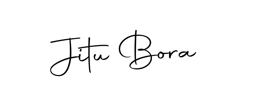 Once you've used our free online signature maker to create your best signature Autography-DOLnW style, it's time to enjoy all of the benefits that Jitu Bora name signing documents. Jitu Bora signature style 10 images and pictures png