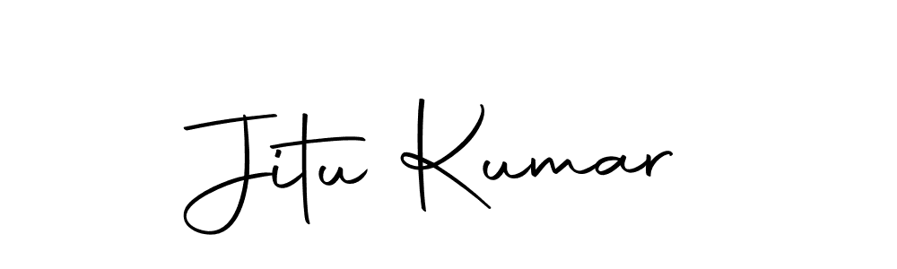 How to make Jitu Kumar signature? Autography-DOLnW is a professional autograph style. Create handwritten signature for Jitu Kumar name. Jitu Kumar signature style 10 images and pictures png