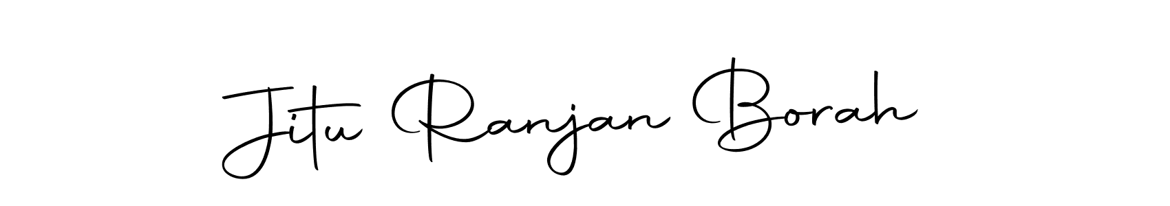 The best way (Autography-DOLnW) to make a short signature is to pick only two or three words in your name. The name Jitu Ranjan Borah include a total of six letters. For converting this name. Jitu Ranjan Borah signature style 10 images and pictures png