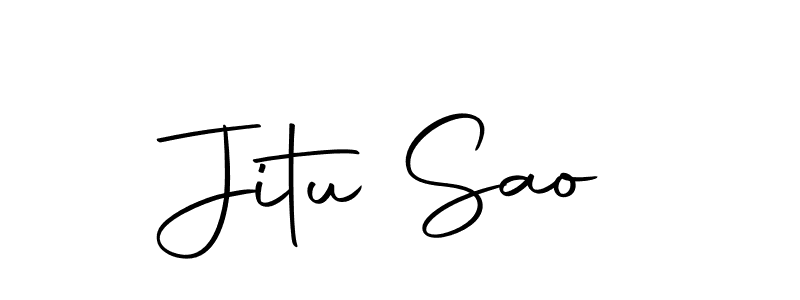 Once you've used our free online signature maker to create your best signature Autography-DOLnW style, it's time to enjoy all of the benefits that Jitu Sao name signing documents. Jitu Sao signature style 10 images and pictures png