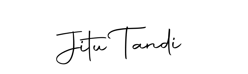 Here are the top 10 professional signature styles for the name Jitu Tandi. These are the best autograph styles you can use for your name. Jitu Tandi signature style 10 images and pictures png