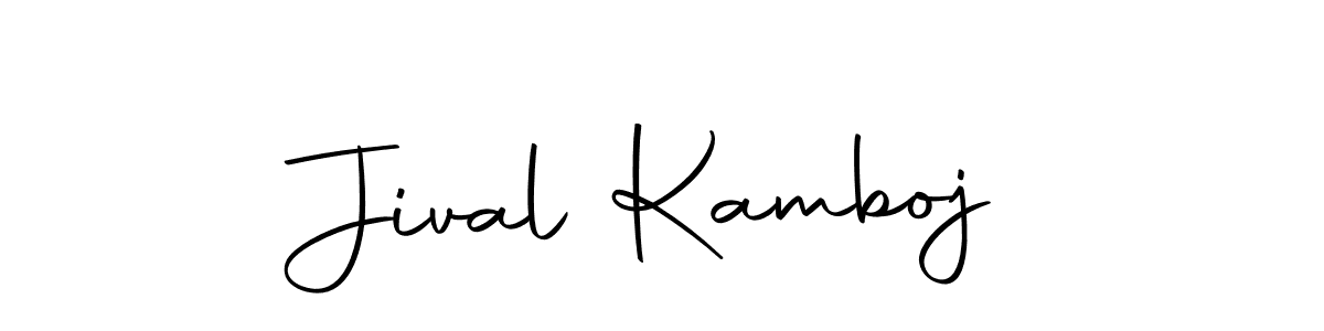 Autography-DOLnW is a professional signature style that is perfect for those who want to add a touch of class to their signature. It is also a great choice for those who want to make their signature more unique. Get Jival Kamboj name to fancy signature for free. Jival Kamboj signature style 10 images and pictures png