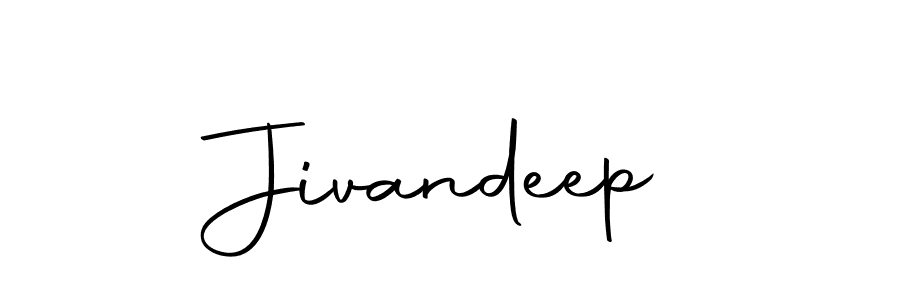 Design your own signature with our free online signature maker. With this signature software, you can create a handwritten (Autography-DOLnW) signature for name Jivandeep. Jivandeep signature style 10 images and pictures png