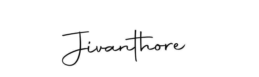 Use a signature maker to create a handwritten signature online. With this signature software, you can design (Autography-DOLnW) your own signature for name Jivanthore. Jivanthore signature style 10 images and pictures png