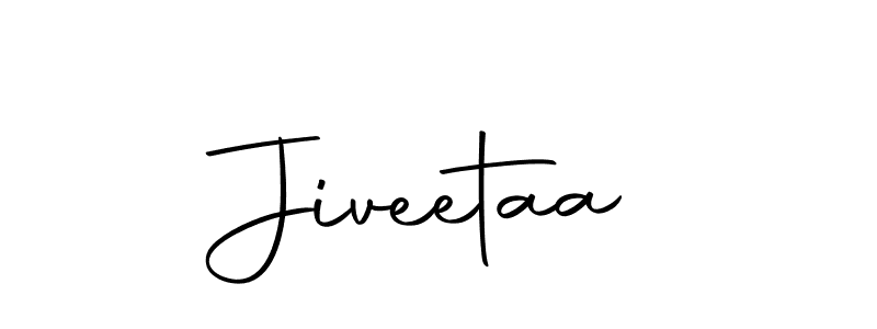 How to make Jiveetaa signature? Autography-DOLnW is a professional autograph style. Create handwritten signature for Jiveetaa name. Jiveetaa signature style 10 images and pictures png
