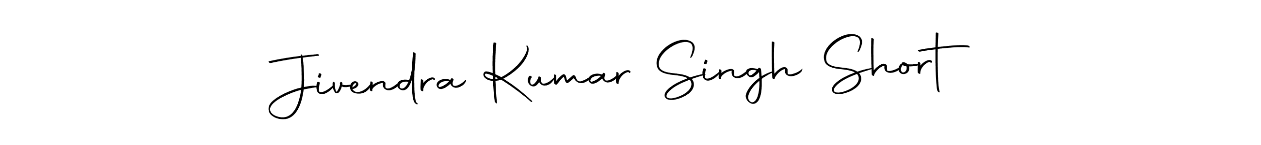 Create a beautiful signature design for name Jivendra Kumar Singh Short. With this signature (Autography-DOLnW) fonts, you can make a handwritten signature for free. Jivendra Kumar Singh Short signature style 10 images and pictures png