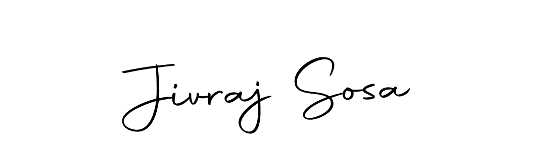 Jivraj Sosa stylish signature style. Best Handwritten Sign (Autography-DOLnW) for my name. Handwritten Signature Collection Ideas for my name Jivraj Sosa. Jivraj Sosa signature style 10 images and pictures png