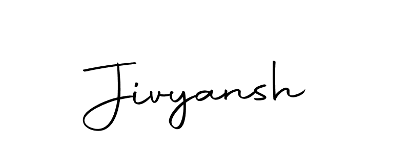 The best way (Autography-DOLnW) to make a short signature is to pick only two or three words in your name. The name Jivyansh include a total of six letters. For converting this name. Jivyansh signature style 10 images and pictures png