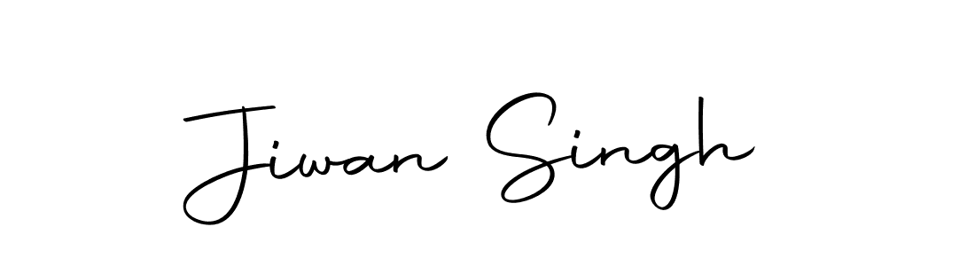 Create a beautiful signature design for name Jiwan Singh. With this signature (Autography-DOLnW) fonts, you can make a handwritten signature for free. Jiwan Singh signature style 10 images and pictures png