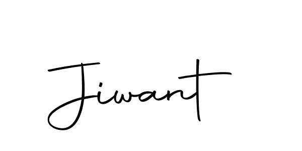 How to make Jiwant name signature. Use Autography-DOLnW style for creating short signs online. This is the latest handwritten sign. Jiwant signature style 10 images and pictures png