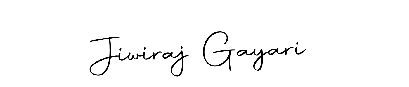 The best way (Autography-DOLnW) to make a short signature is to pick only two or three words in your name. The name Jiwiraj Gayari include a total of six letters. For converting this name. Jiwiraj Gayari signature style 10 images and pictures png